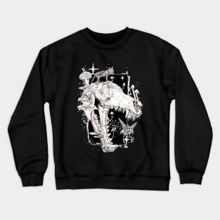 Thylacine Skull Crewneck Sweatshirt